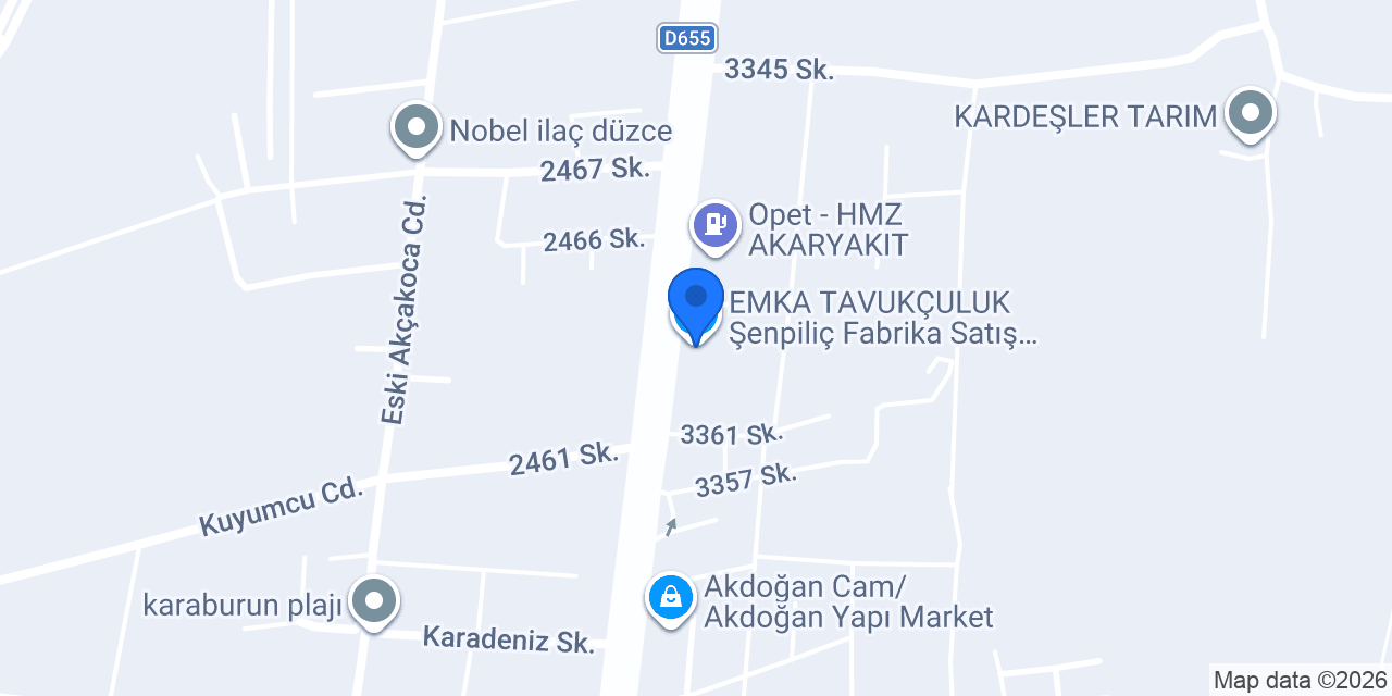 AY GARAGE konumu
