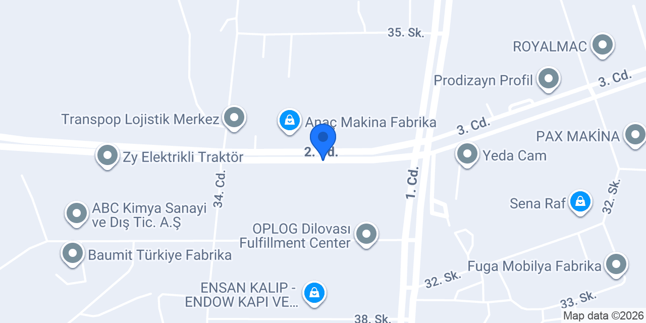 TSS Mühendislik konumu