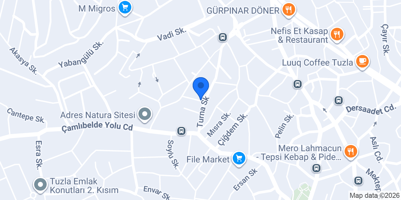 Oses Çiğköfte konumu