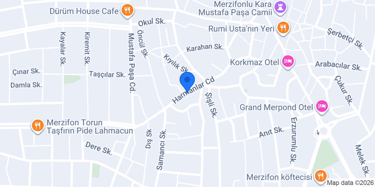 Zeybek Mobilya konumu