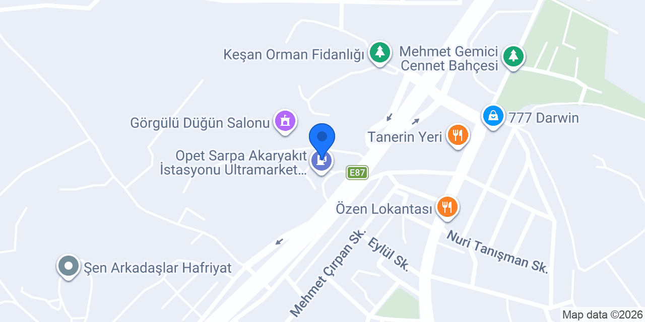 Opet Green Cafe konumu