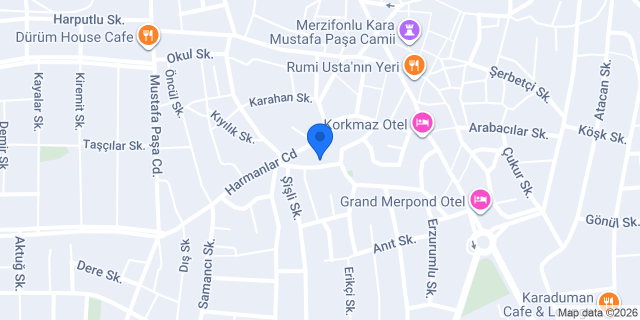 Nüans Yapı & Dekarasyon konumu