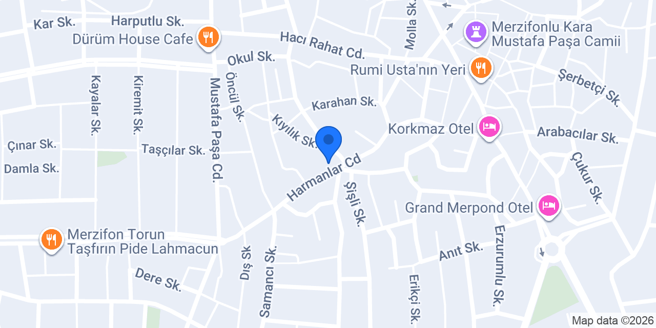 Şahinbey Mobilya konumu