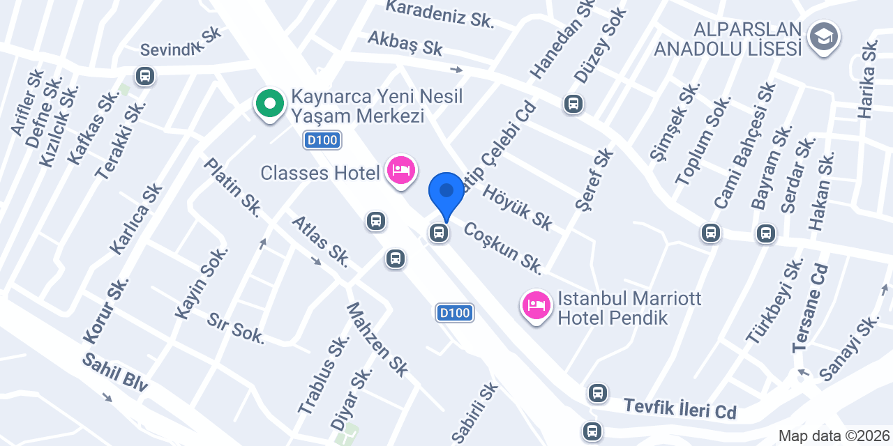 WNM Yazılım - WordPress Ajansı konumu
