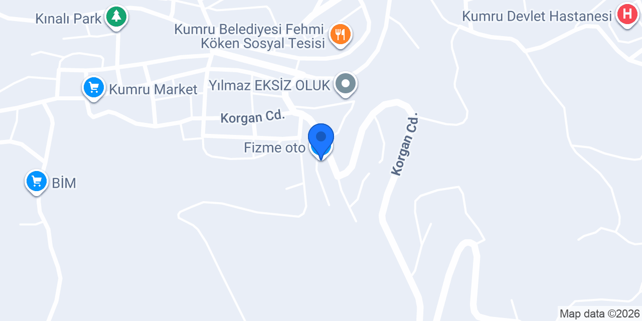 Fizme oto konumu