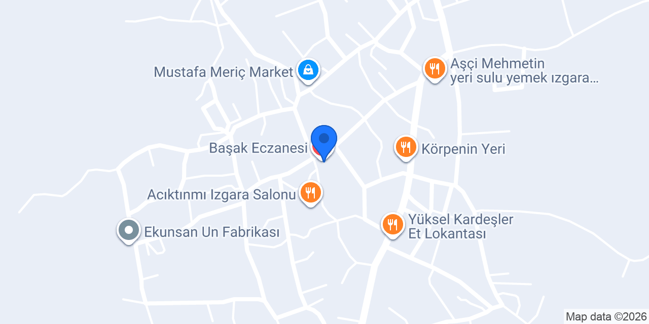 Başak Eczanesi konumu