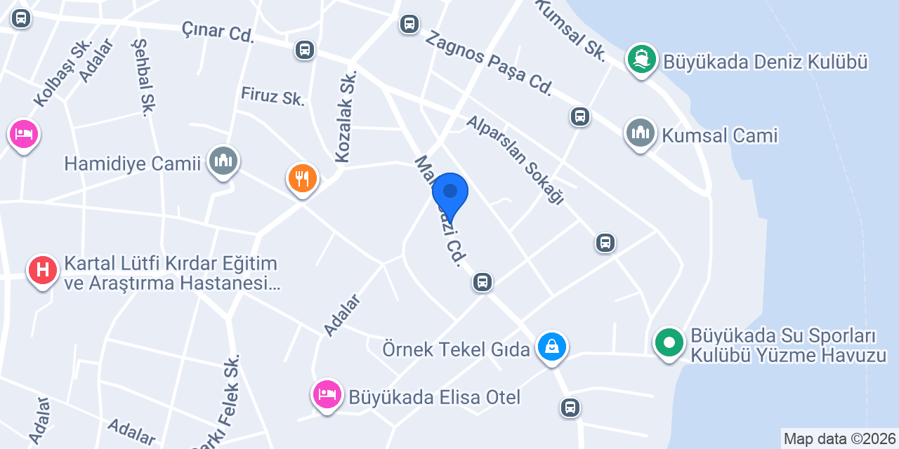 Meziki Restaurant konumu