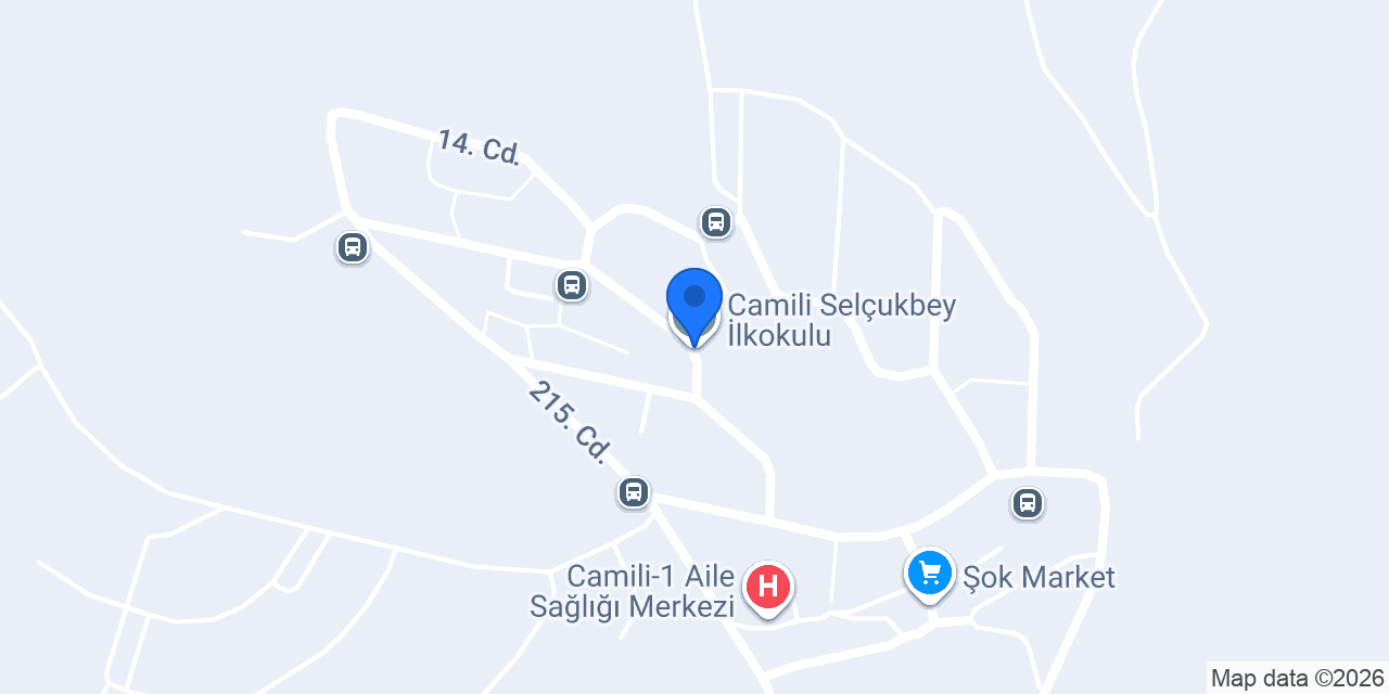 Camili Selçukbey İlkokulu konumu