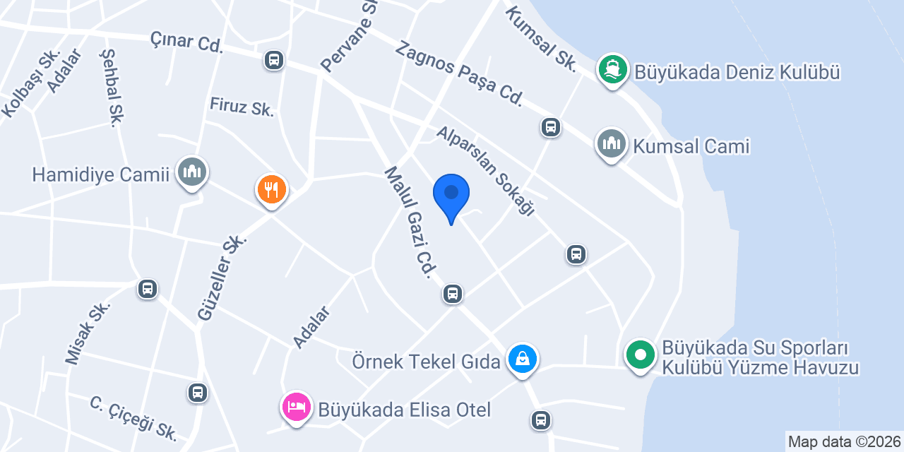 Adalar Halk Eğitimi Merkezi konumu