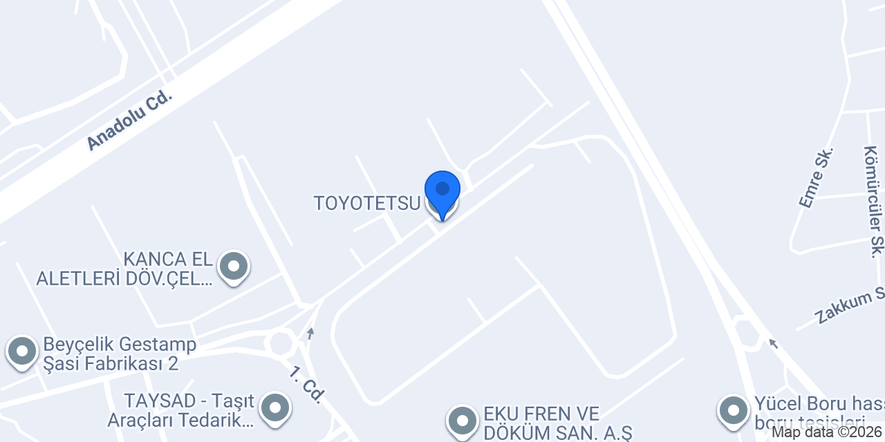 TOYOTETSU konumu