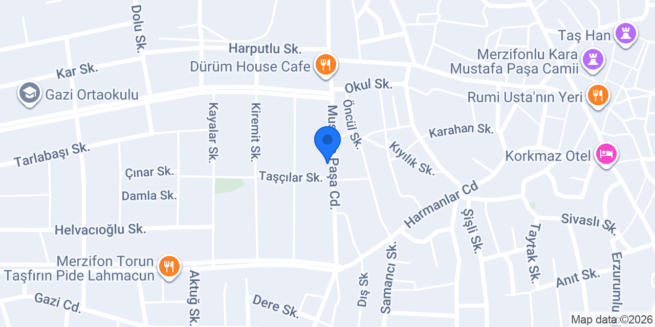 Weltew Home Merzifon konumu