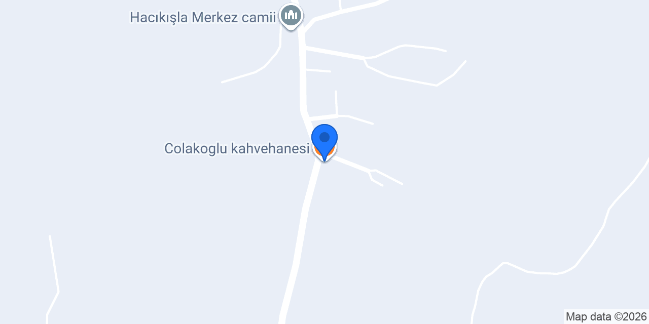 Colakoglu kahvehanesi konumu