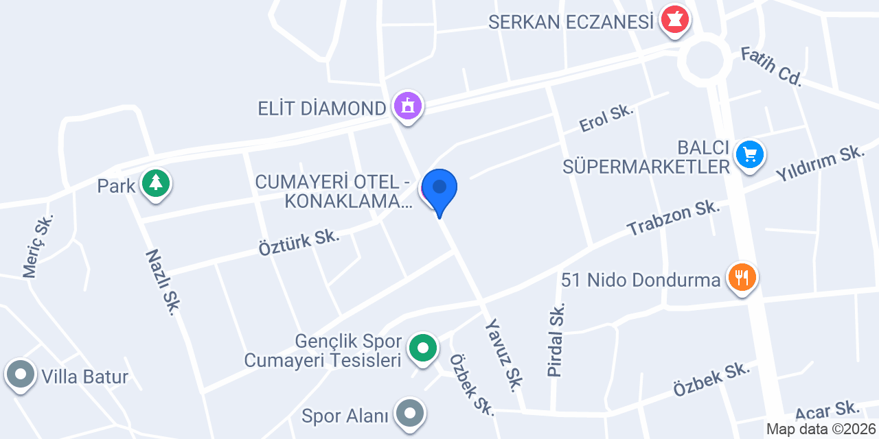 Multi Gezi Tur konumu