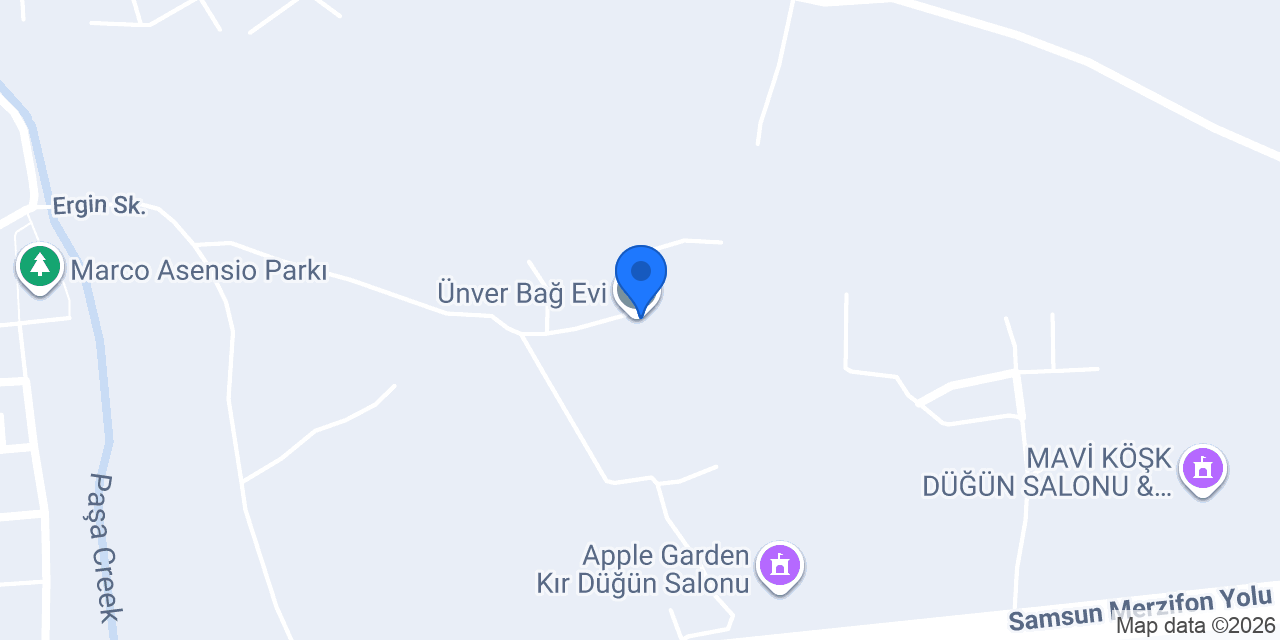Ünver Bağ Evi konumu