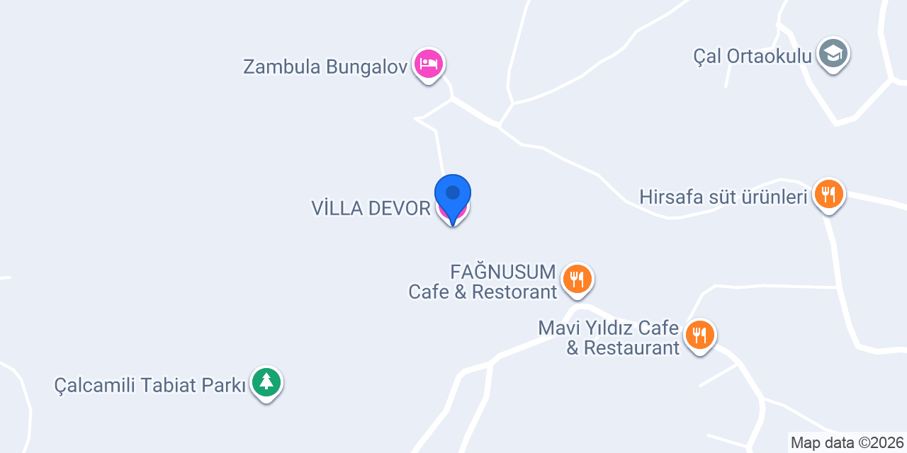 VİLLA DEVOR konumu