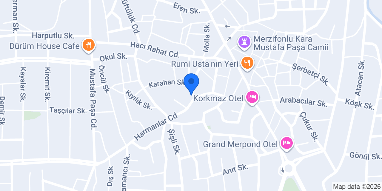 Erhan Elektrik Ve İnşaat konumu