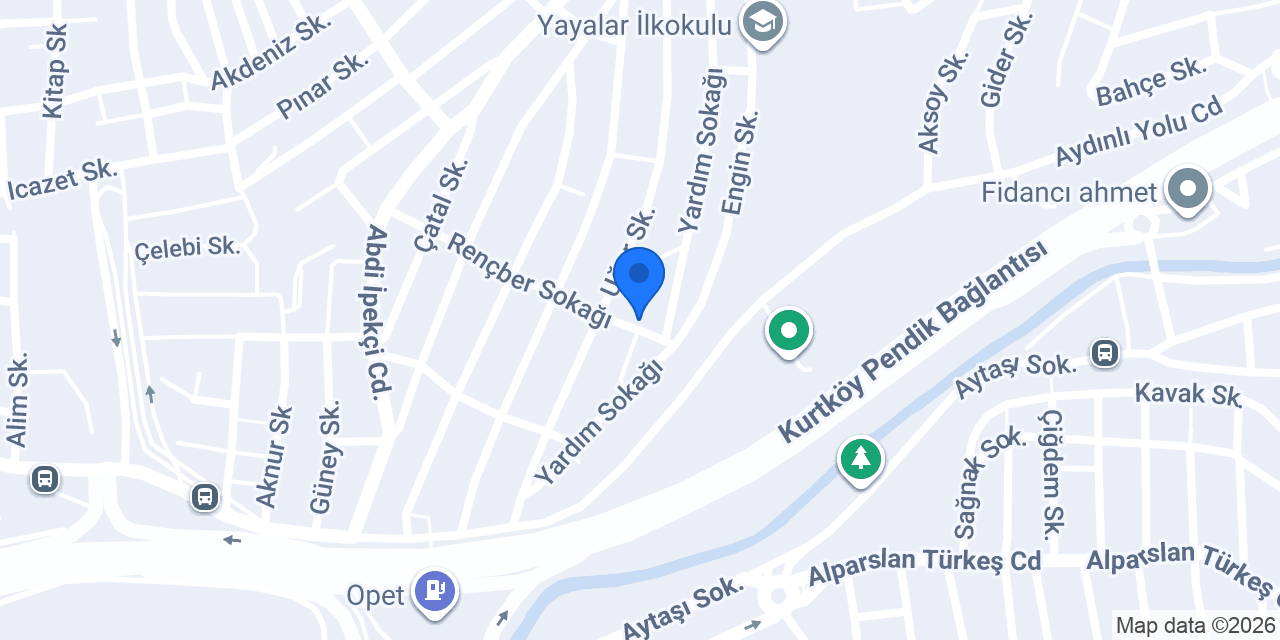 ALG Mekanik Yapı ve Mühendislik konumu