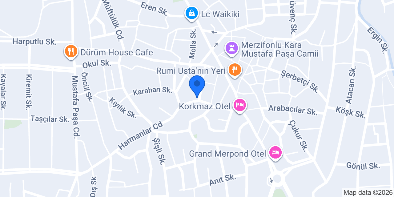Ptt-merzifon Şubesi konumu