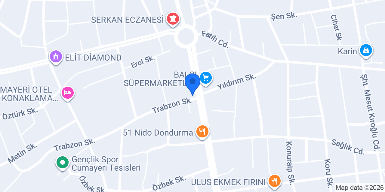 ÇAKIROĞLU SİGORTA konumu