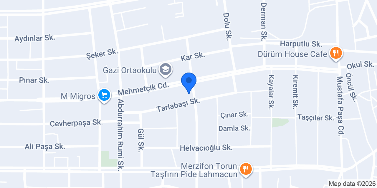 CAMCI ZEKİ konumu