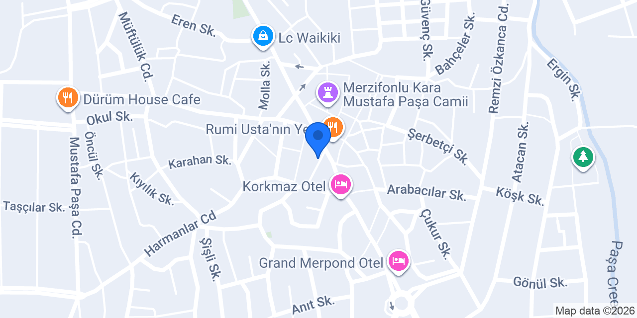 Grafik Hocası konumu