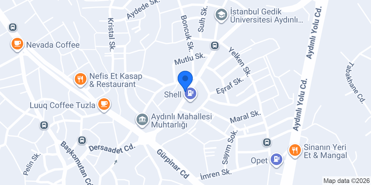 Tatlıbak Tuzla-1 Şubesi konumu