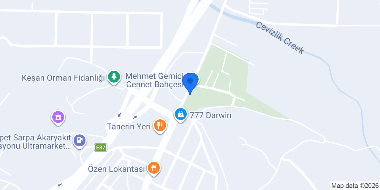 TURKUAZ BÜFE KEŞAN konumu