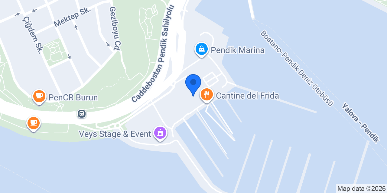 Whynut Waffle Pendik Marina konumu