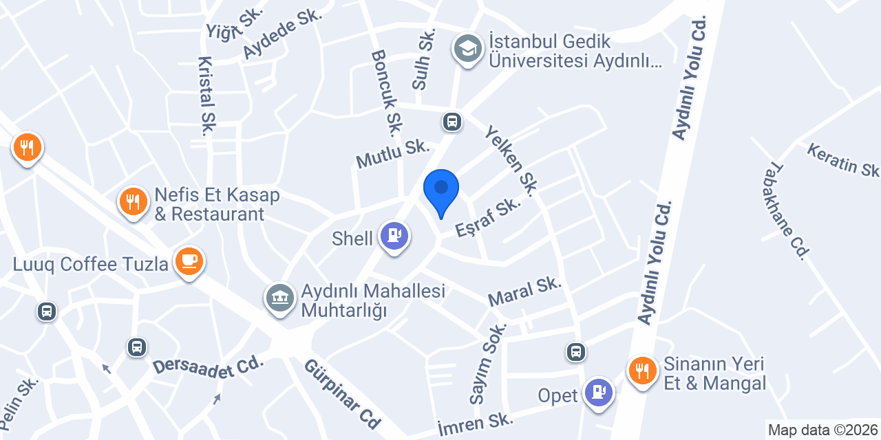 Ferhat Yağcı bayan kuaförü konumu