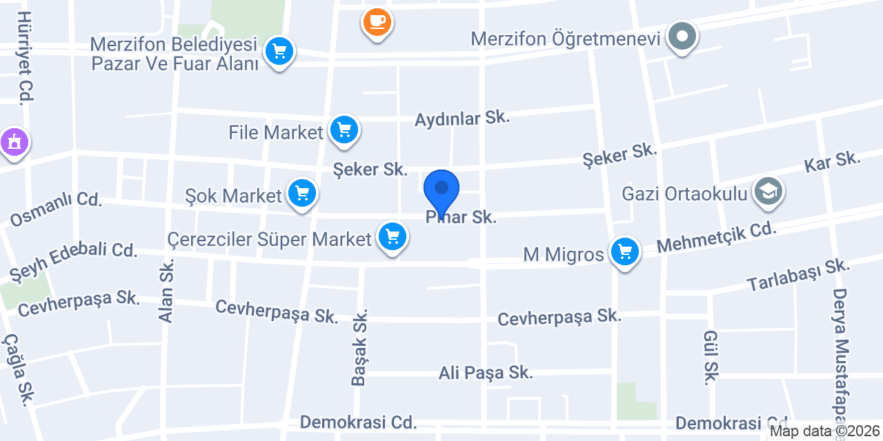 Açelya Sitesi konumu