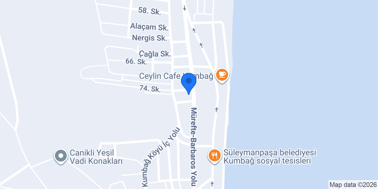 Kumbağ Aile Sağlık Merkezi konumu