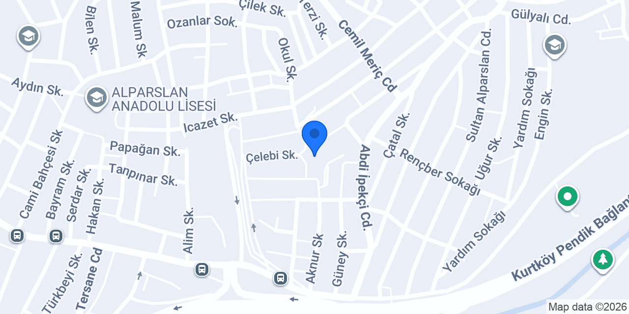Pendik Fatih İmamhatip Ortaokulu konumu