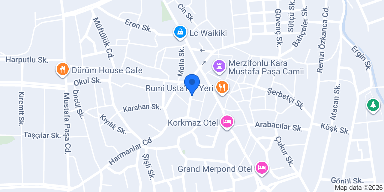 Badem Unlu Mamülleri konumu