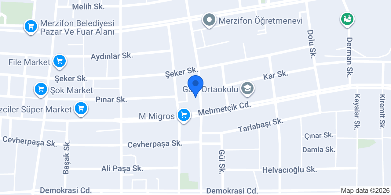 Handan Abla Mantı konumu