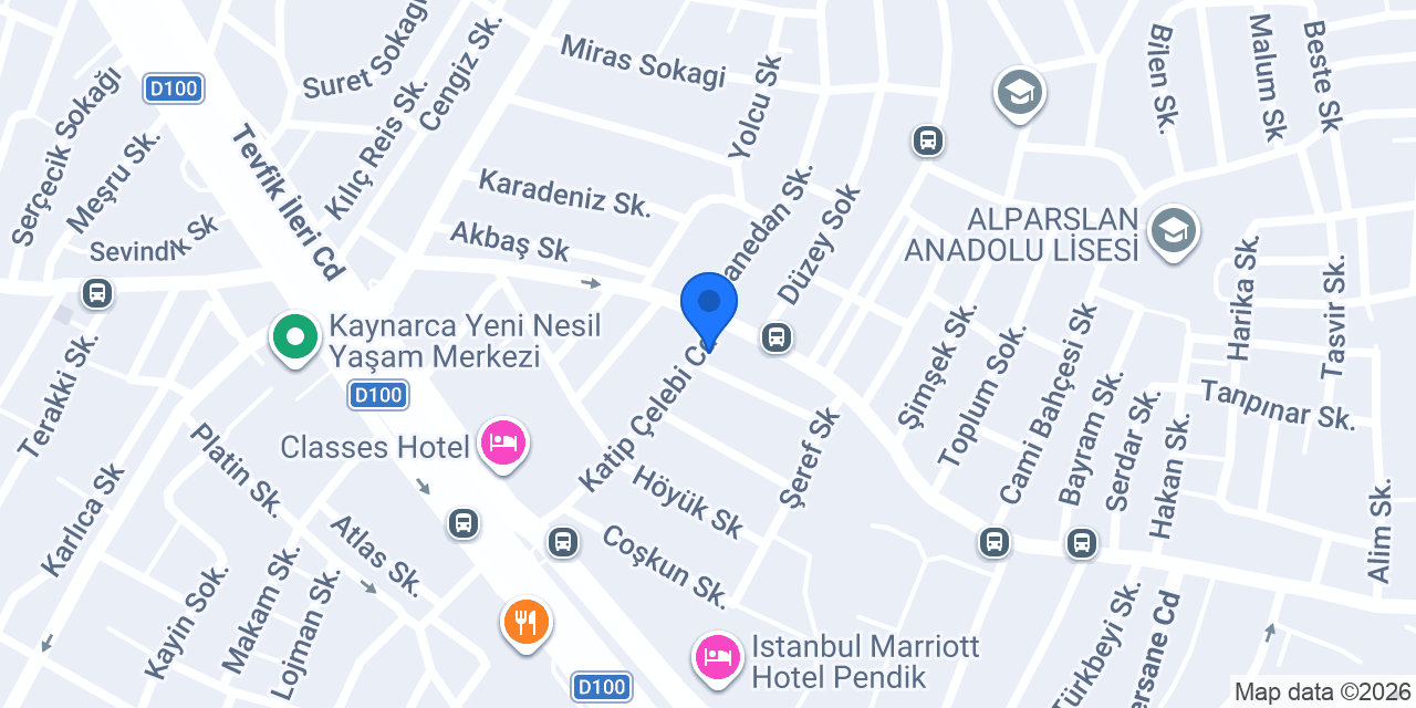 EMSAN PENDİK konumu