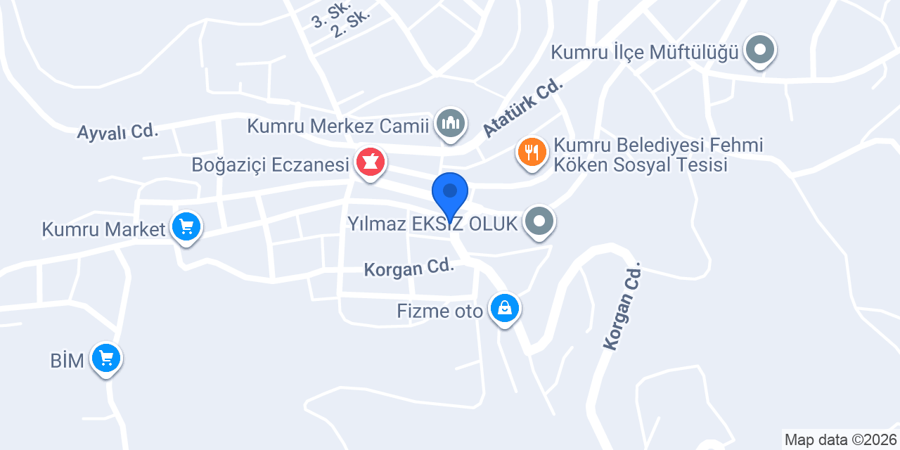 Ustun Elektrik konumu