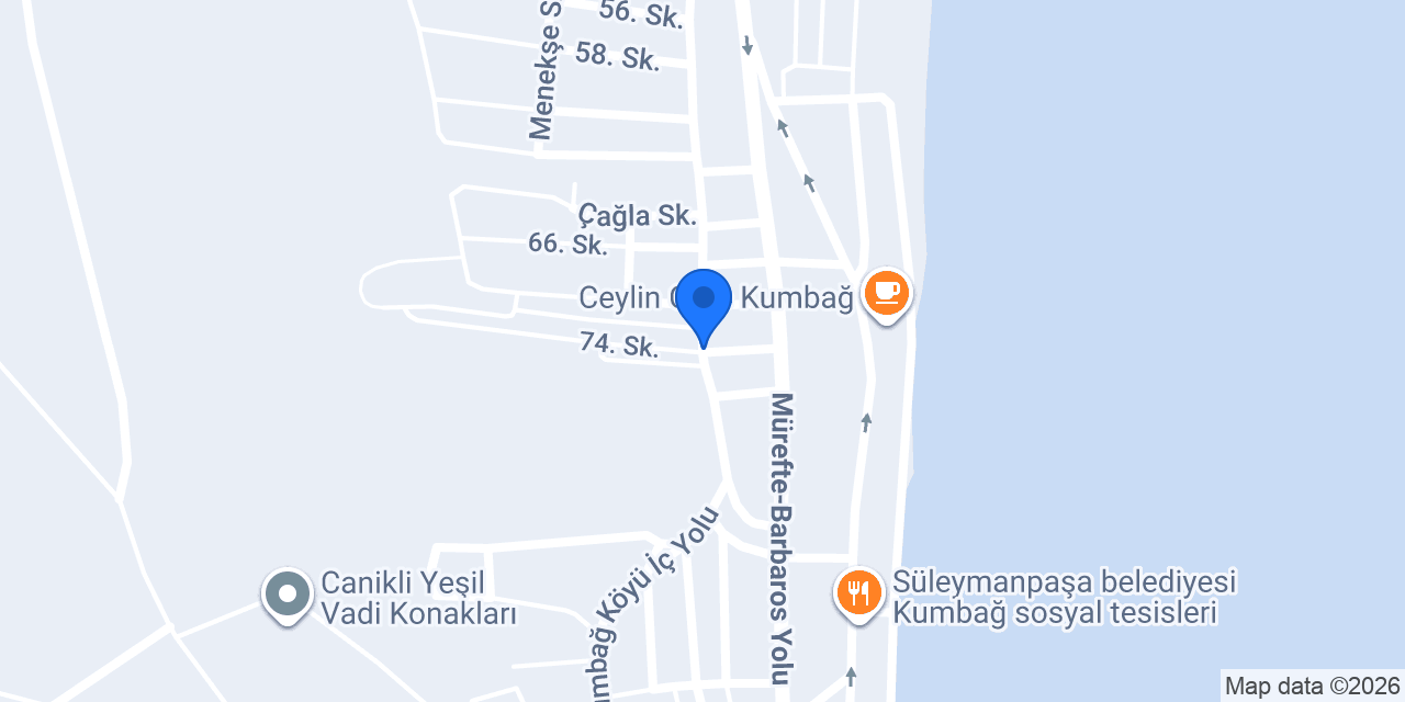Sahil rest cafe konumu