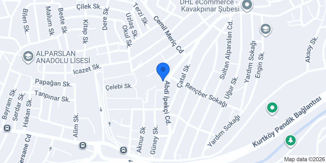 Miloz Fırın Pasta Cafe konumu
