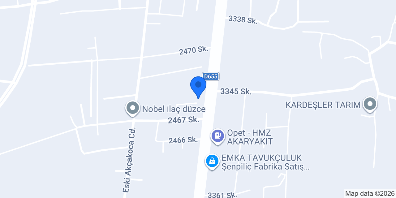 Nekropol Yapı konumu