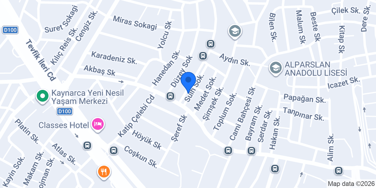 Dinç Elektronik konumu