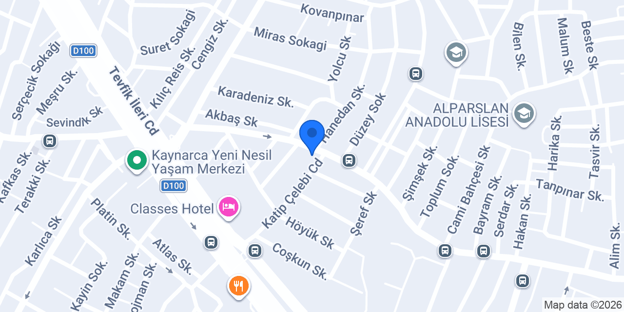 Papatya Eczanesi konumu