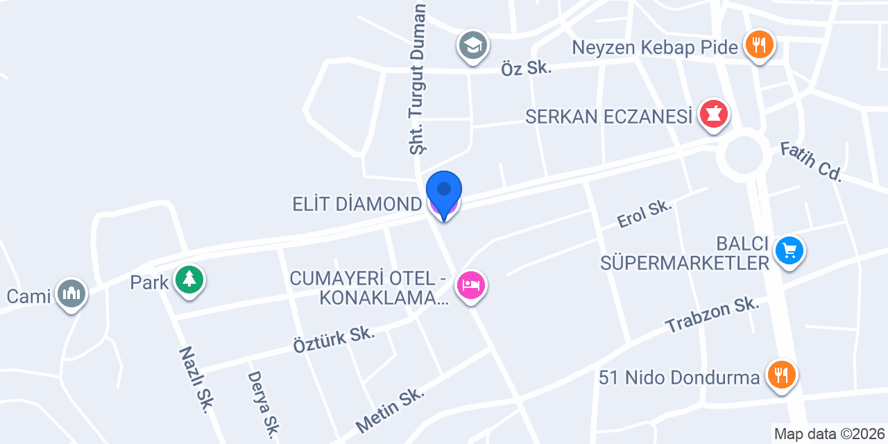 ELİT DİAMOND konumu