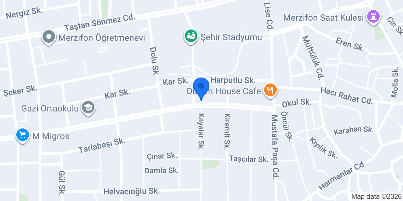 Diş Hekimi Yiğitşah Comba konumu