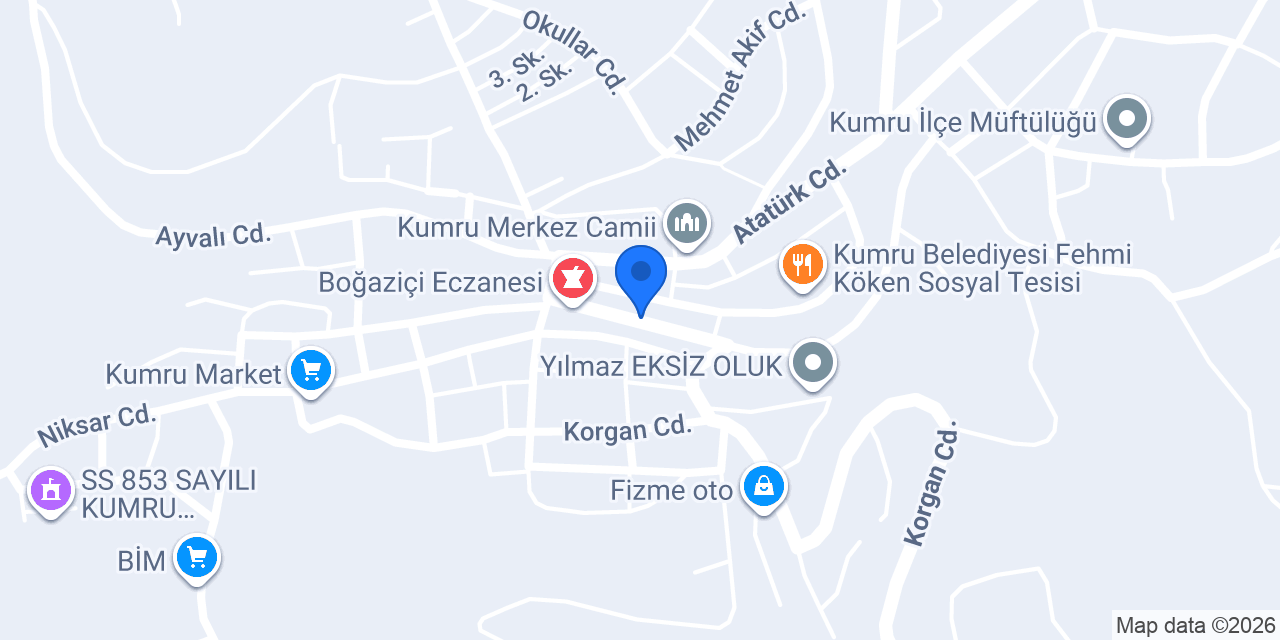 Foto Mehmet Kumru konumu