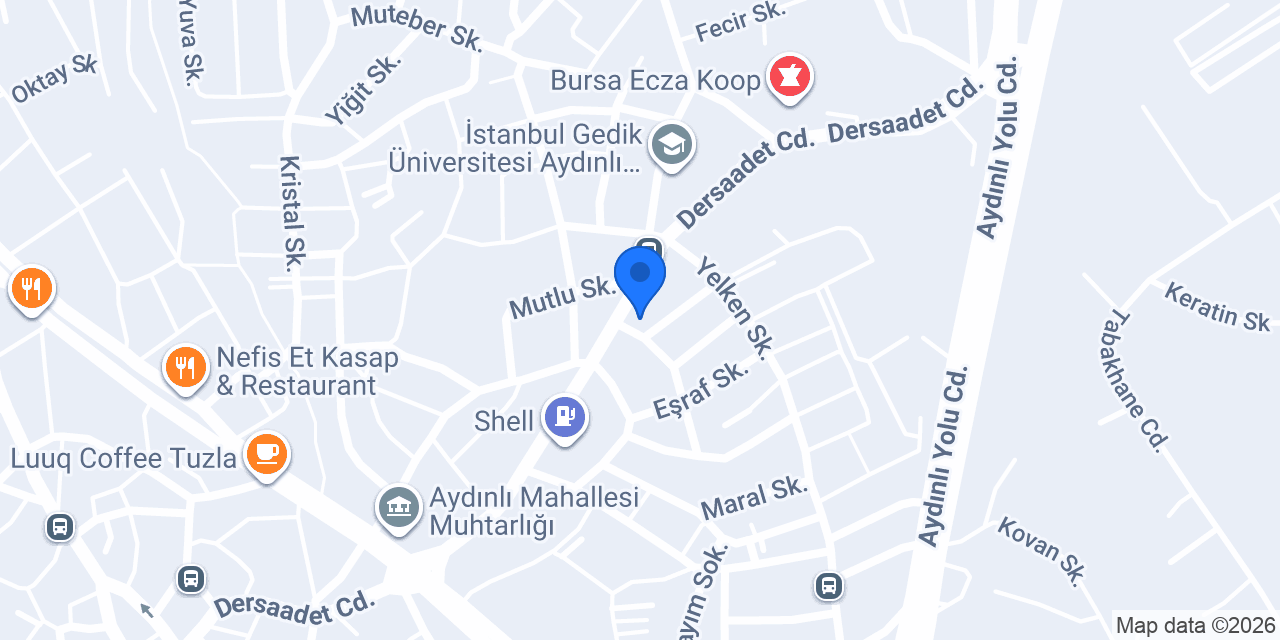Ender Unlu Mamülleri konumu