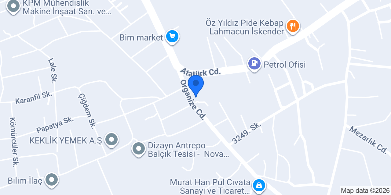 Kılıç Elektrik konumu