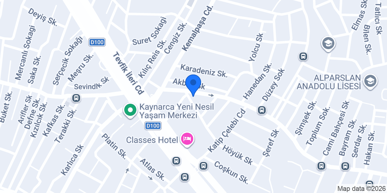 Karalar Dekorasyon konumu