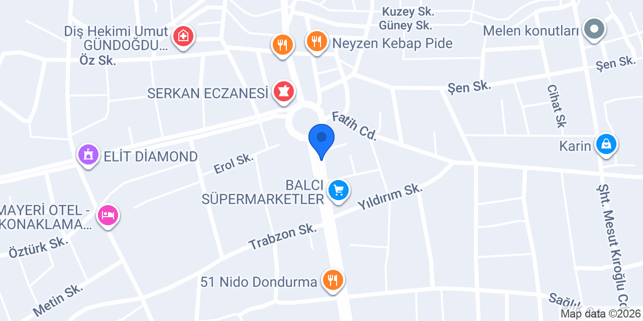 BEKAROĞLU TİCARET konumu