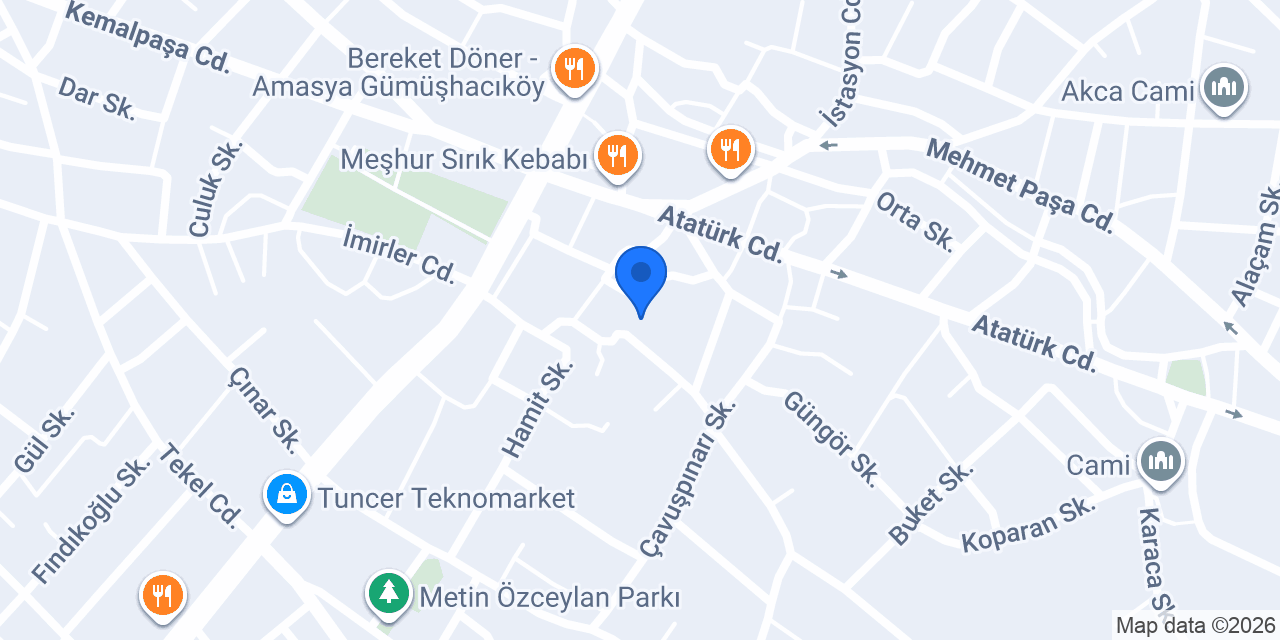 Kadıoğlu Cam konumu