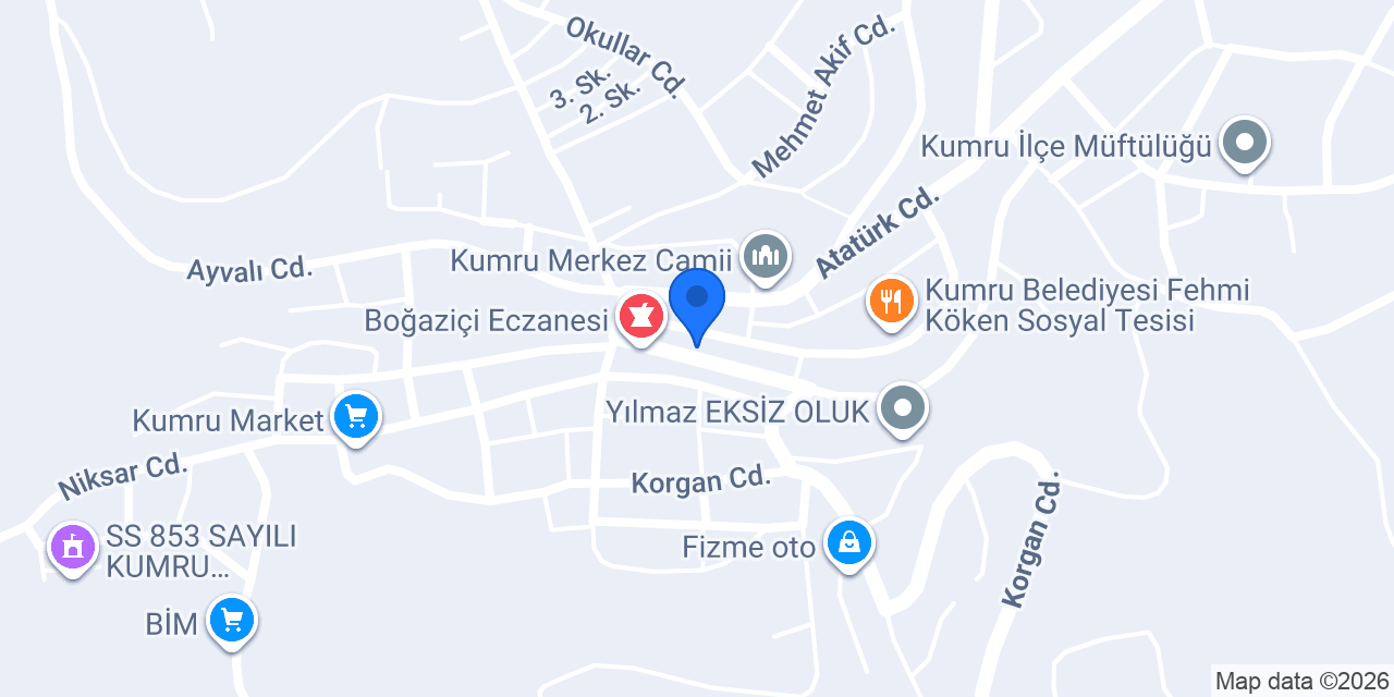 Evsa Börek konumu